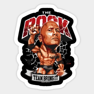 THE ROCK Sticker